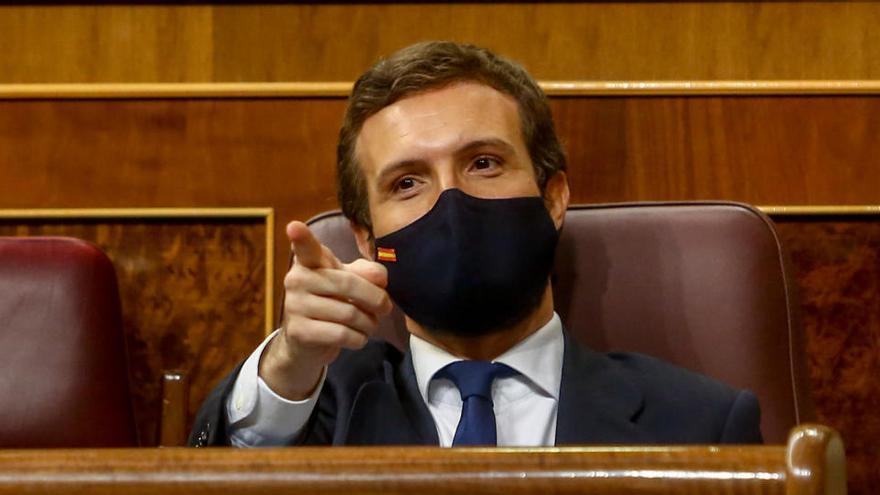 El líder del PP, Pablo Casado.