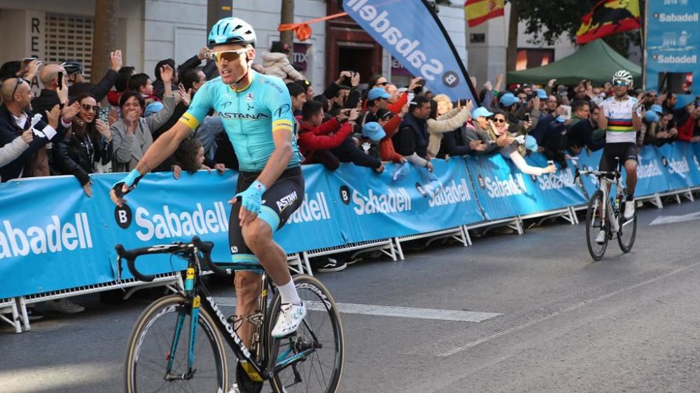 Meta de la Vuelta Ciclista a Murcia