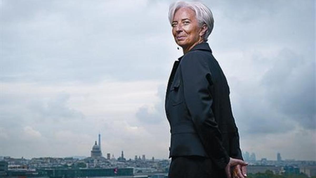 Investigada 8 Christine Lagarde, en París, el 14 de junio del 2011.