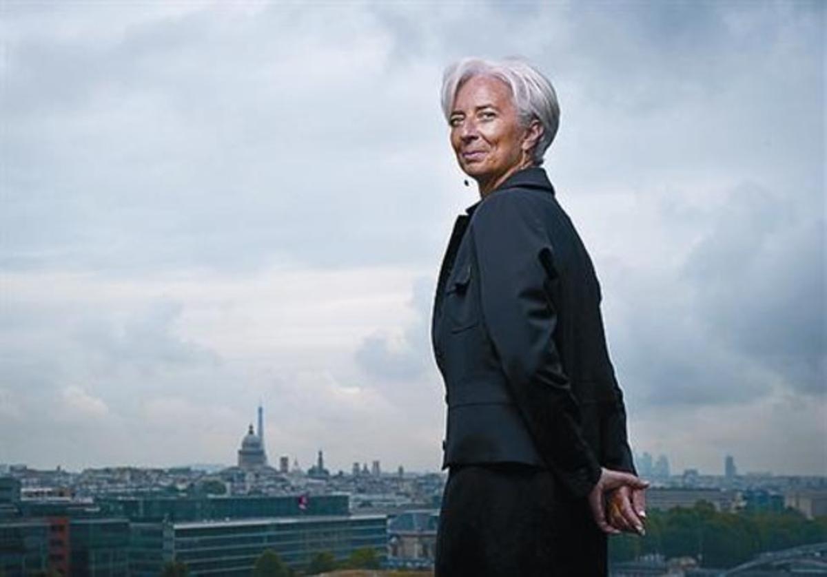 Investigada 8 Christine Lagarde, a París, el 14 de juny del 2011.