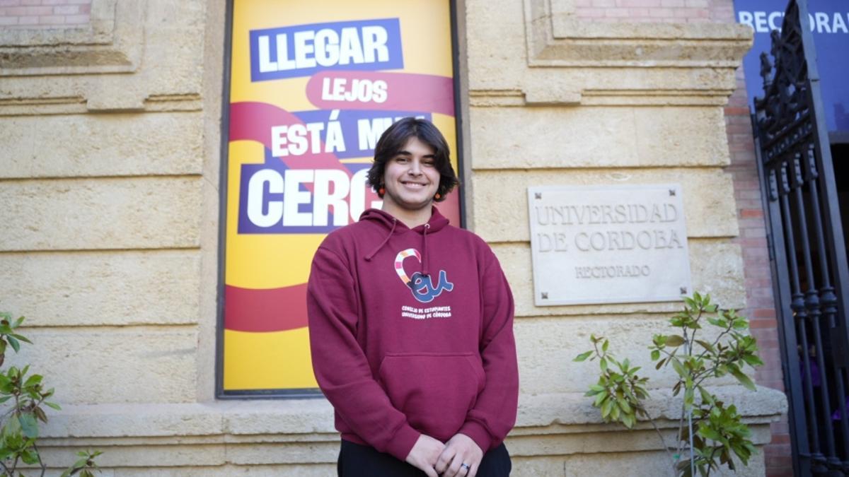 El estudiante de Física, Unai Trujillo, nuevo presidente del Consejo de Estudiantes de la UCO.