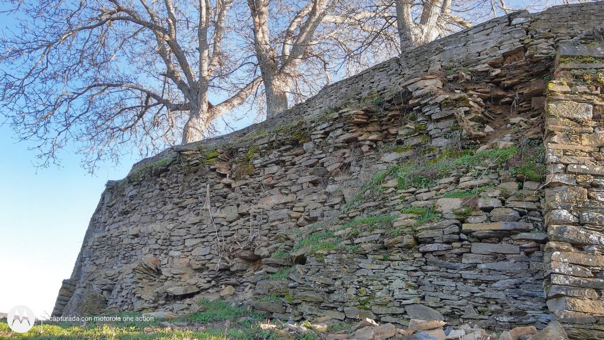 Estado actual de las murallas de Puebla de Sanabria