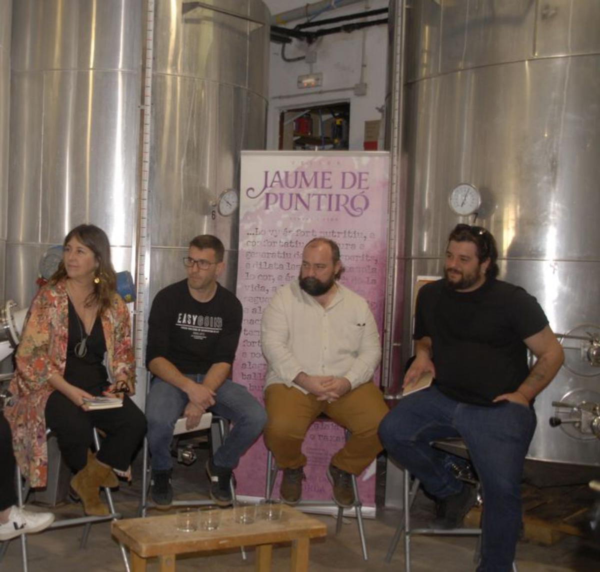 Matinal de poesía en el Celler Jaume de Puntiró