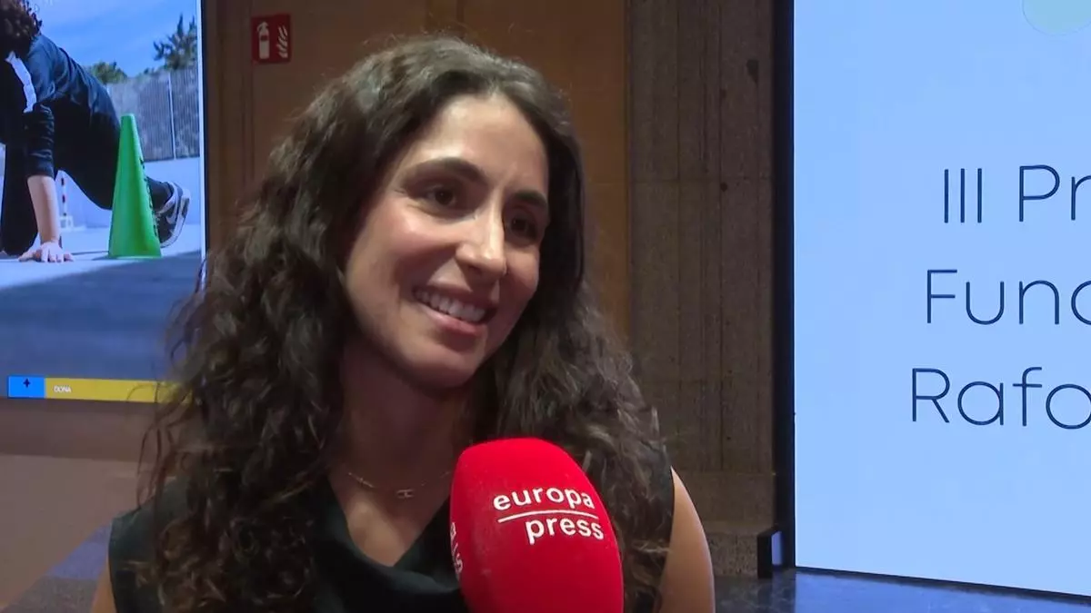 Mery Perelló reaparece en Madrid para presentar la tercera edición de los premios de la Fundación Rafa Nadal