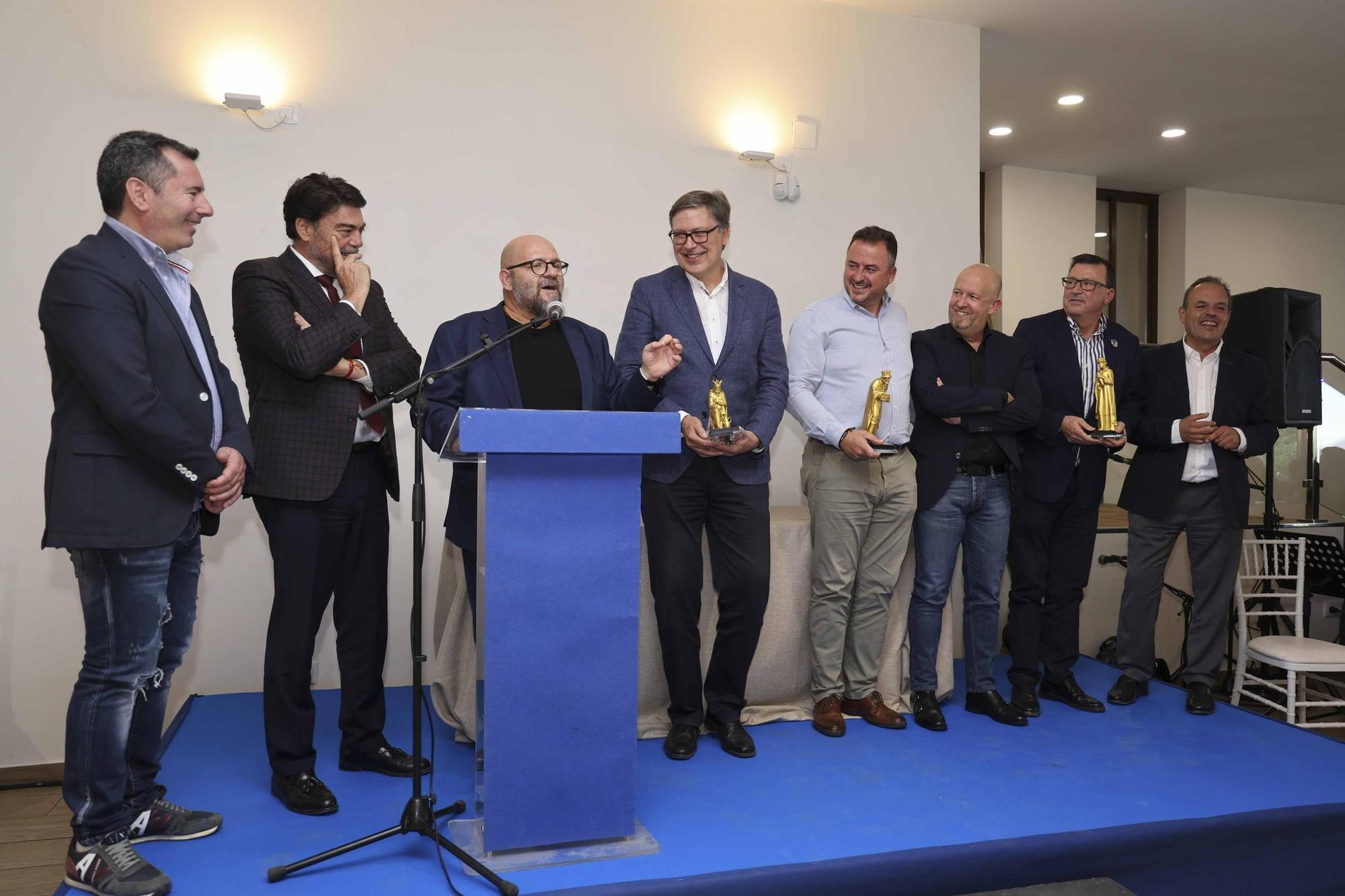 Javier Díez, Santiago Limiñana y Juan Antonio Javaloyes serán los Reyes Magos de Alicante 2024