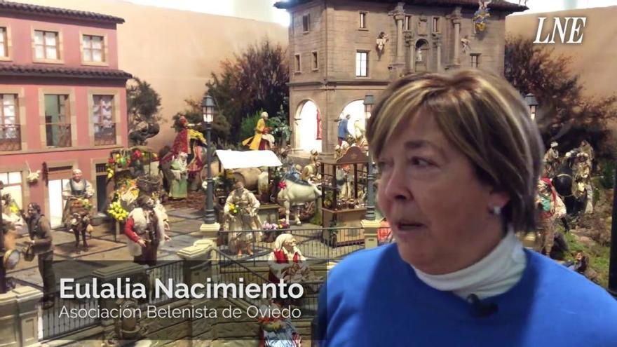 Un Belén ambientado en Oviedo, entre las novedades de la Navidad