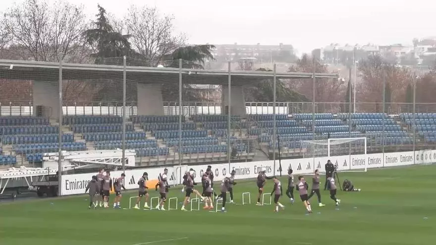 Rodrygo, baja ante el Levante; Mbappé se prueba antes de decidir