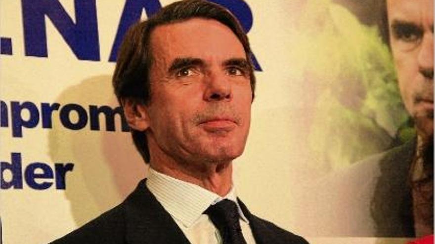 L&#039;expresident del Govern espanyol, José María Aznar.