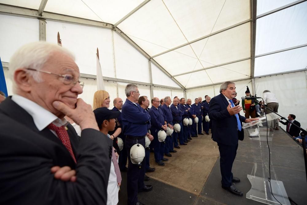 Homenaje al Padre Ángel en La Rebollada