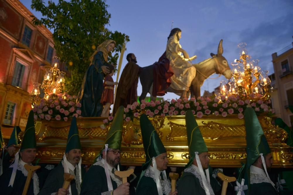 Procesión de Domingo de Ramos en Murcia