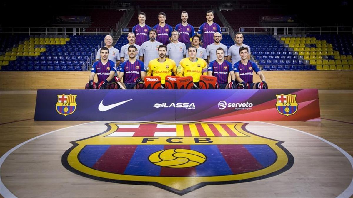 El Barça de hockey ya tiene su foto oficial