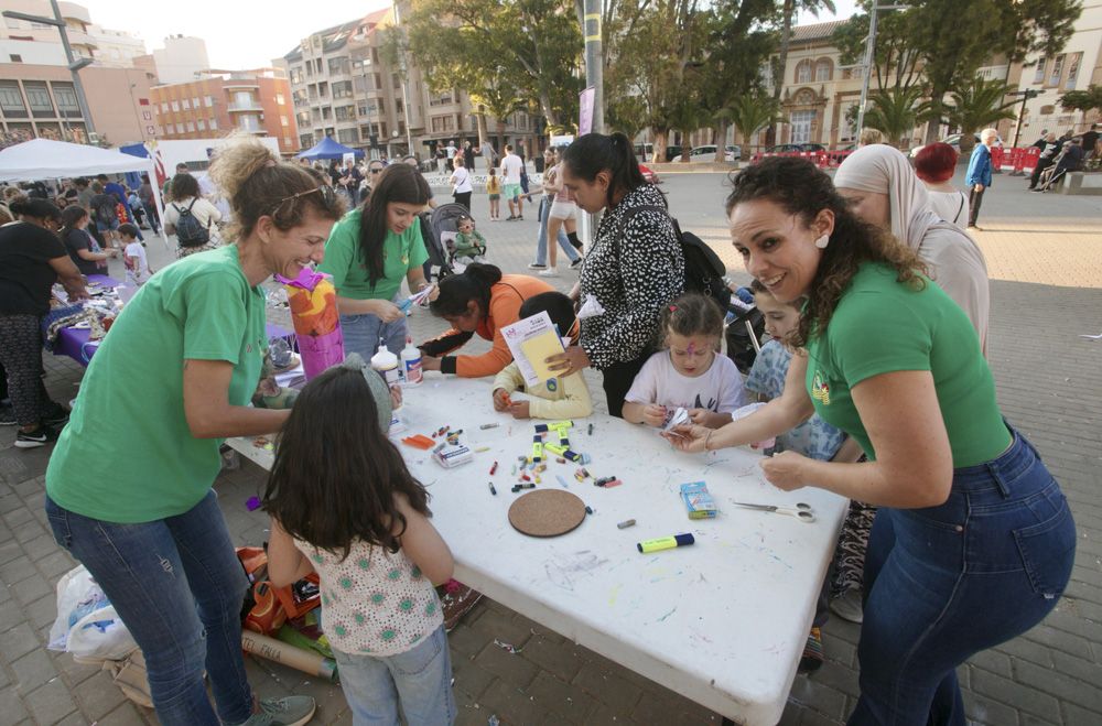 InsProyect llenó de inclusión la Plaza Cronista Chabret de Sagunt