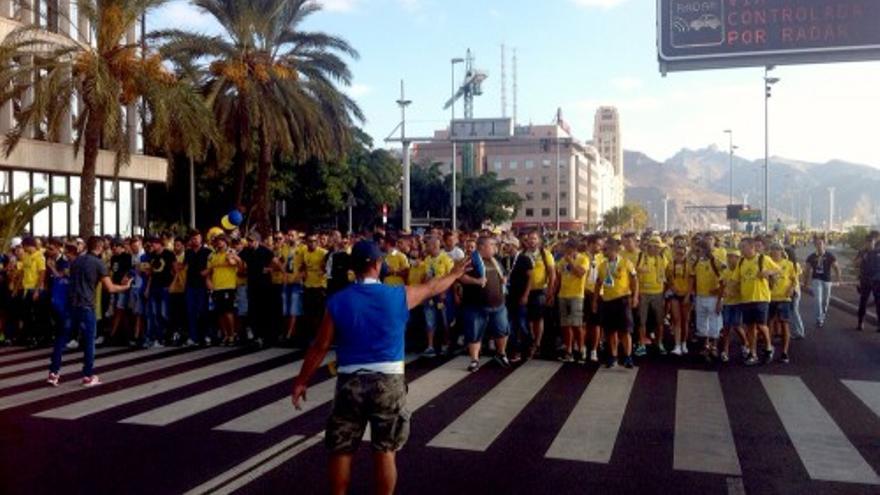 Derbi canario: Ambiente previo en Tenerife