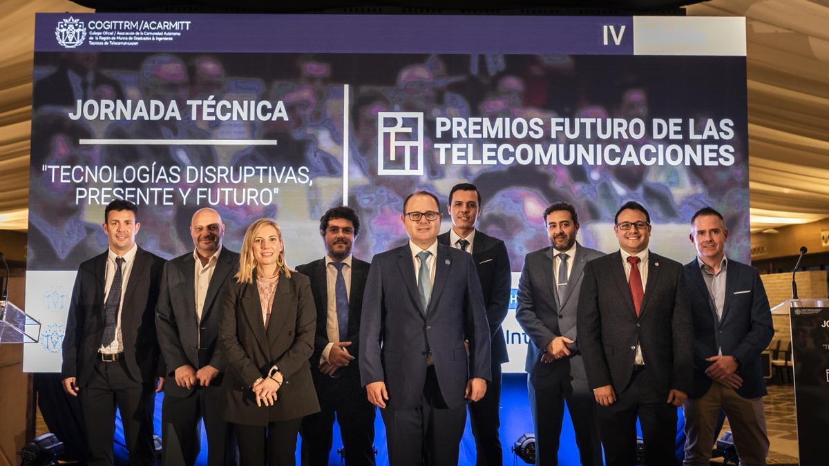 Celebración de los IV Premios Futuro de las Telecomunicaciones.