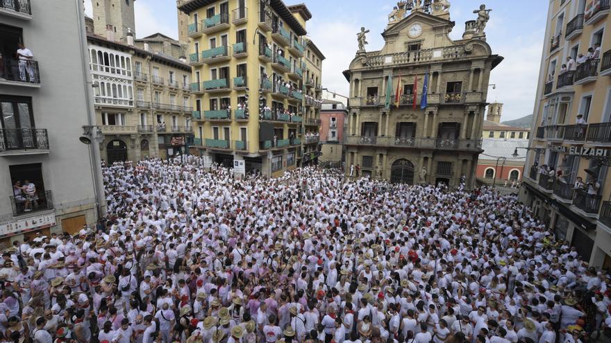 El chupinazo de los Sanfermines 2023, en imágenes