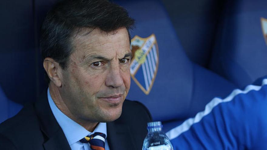 José González, entrenador del Málaga CF.