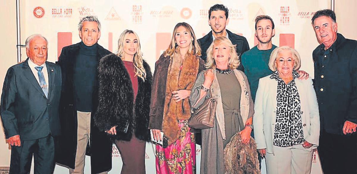 La familia Gelabert.