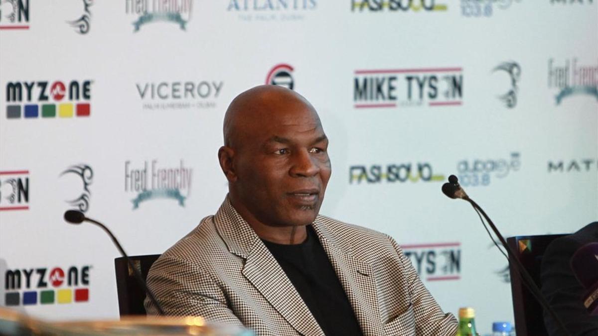 Mike Tyson, excampeón del mundo de pesos pesados