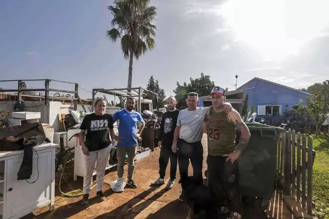 Fotos | Vecinos de Son Reus en Palma lo pierden todo tras el paso de la dana en Mallorca