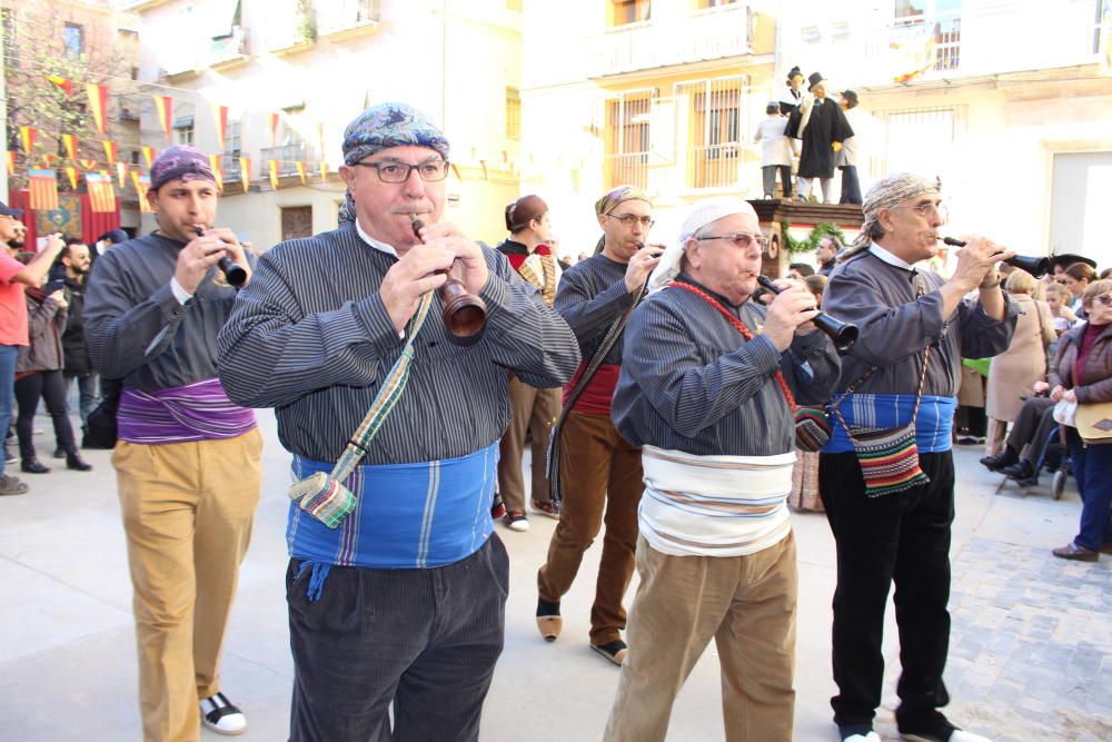 Fiesta fallera decimonónica para celebrar el aniversario del Patrimonio