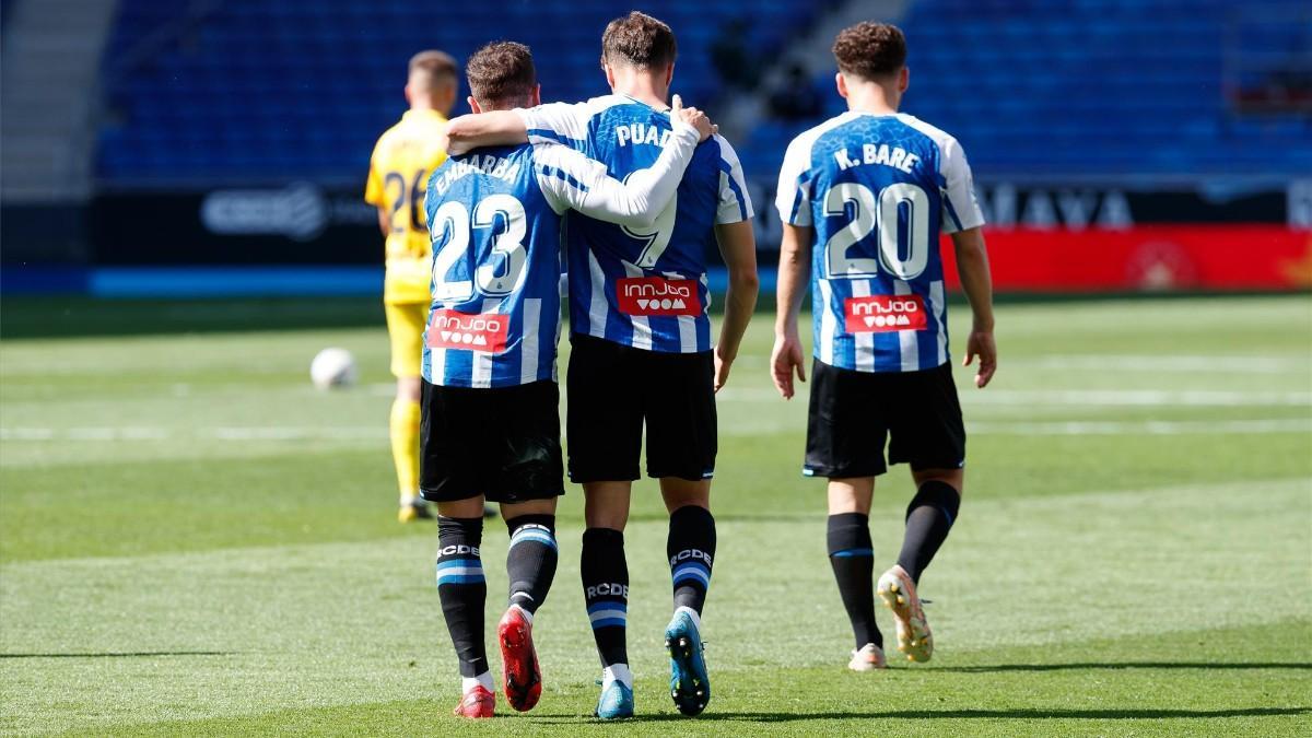 El Espanyol cumplió ante el Málaga sin apuros