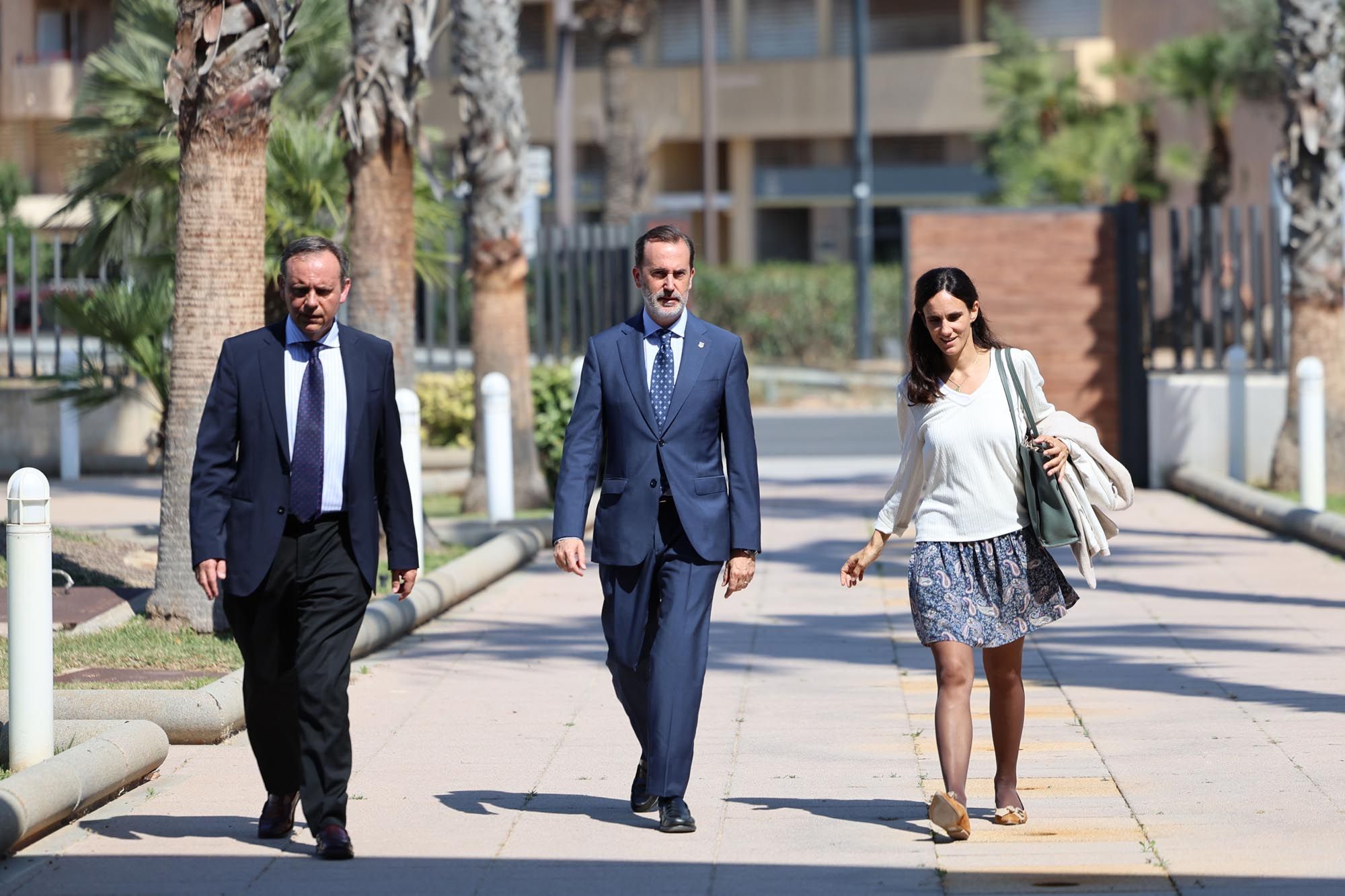 El presidente del Parlament balear, Gabriel Lesenne y Presedo, visita Diario de Ibiza