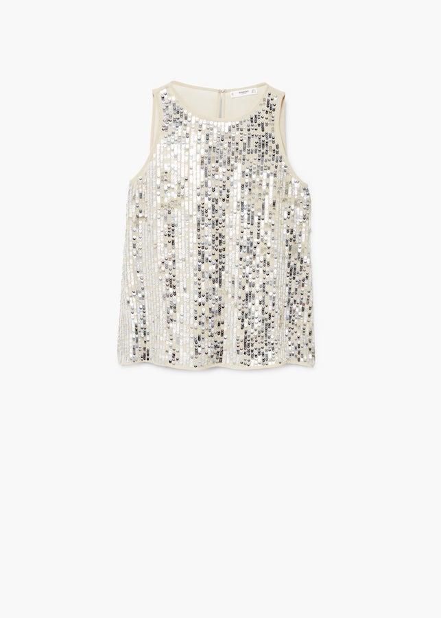 El top Glitter