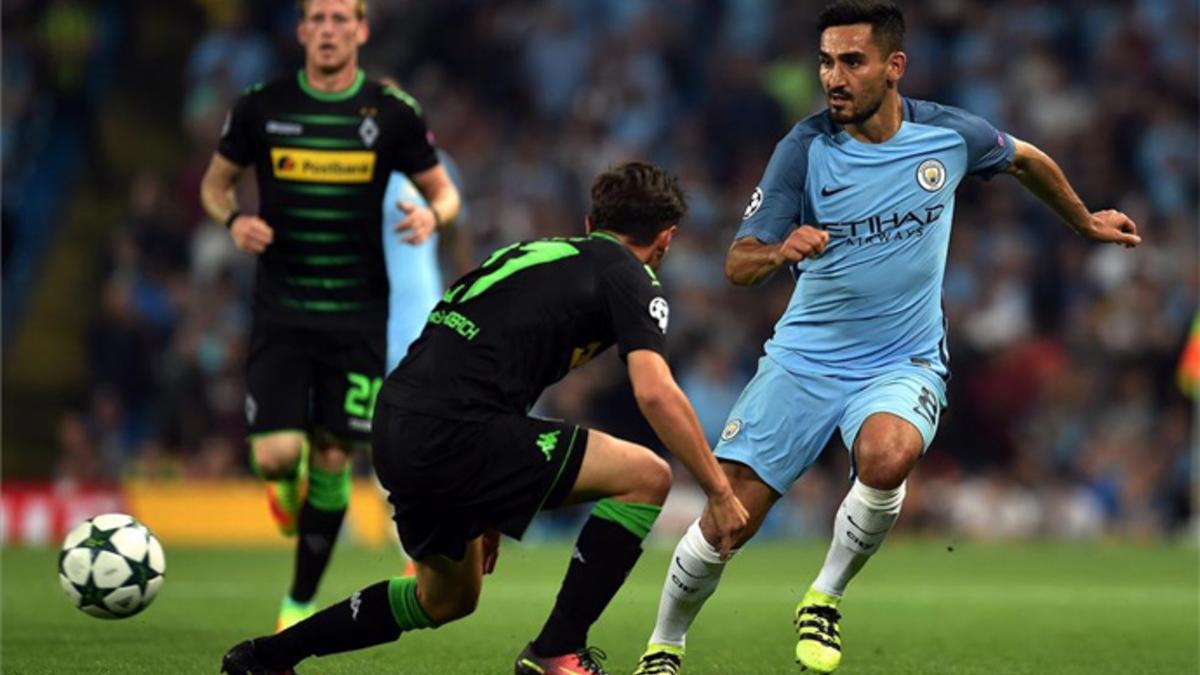 Gündogan debutó con el Manchester City