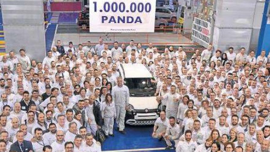 Fiat alcanza el millón unidades del Panda