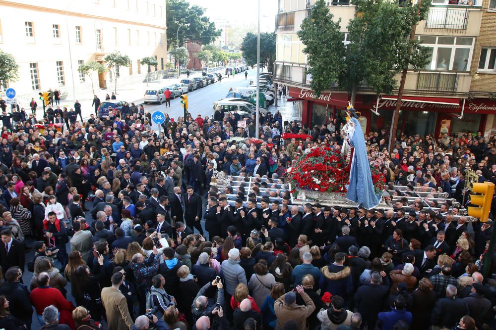 Traslado de Jesús Cautivo y la Virgen de la Trinidad.