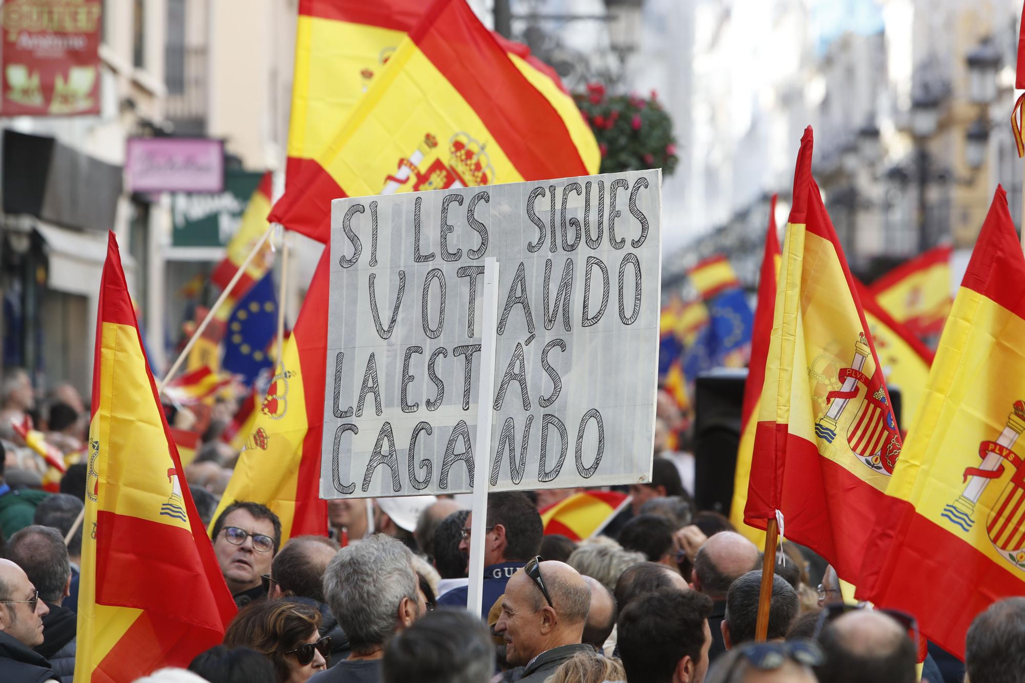 La derecha convoca protestas en toda España contra la amnistía a los independentistas catalanes