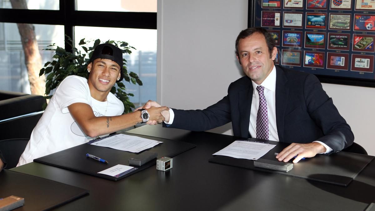 LLEGADA NEYMAR