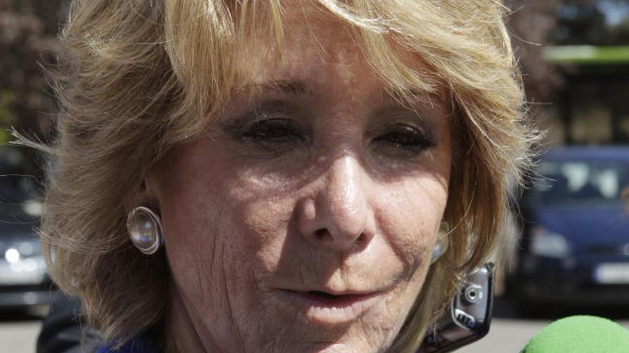 Esperanza Aguirre.