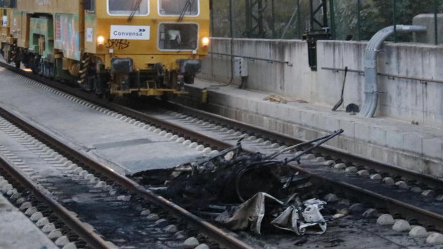 Es restableix la circulació de l&#039;AVE per una sola via a Girona