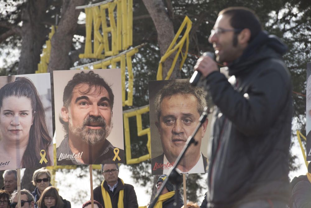 Acte a l'esplanada de Lledoners convocat per Assem