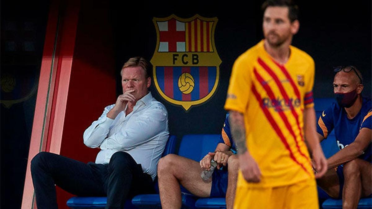 La respuesta de Koeman a las palabras de Leo Messi