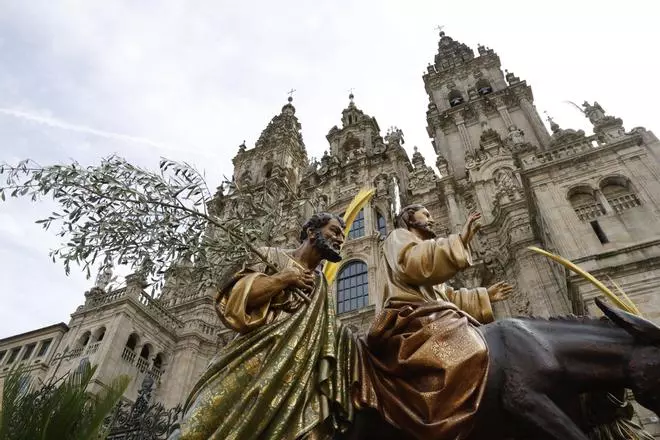 Domingo de Ramos en Santiago
