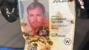 Documento de identidad de Matthew Livelsberger, el militar de EEUU que explosionó un vehículo ante el hotel Trump de Las Vegas el 1 de enero de 2025