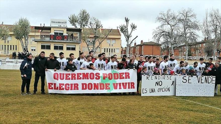 Protesta en el campo contra el fin del carbón