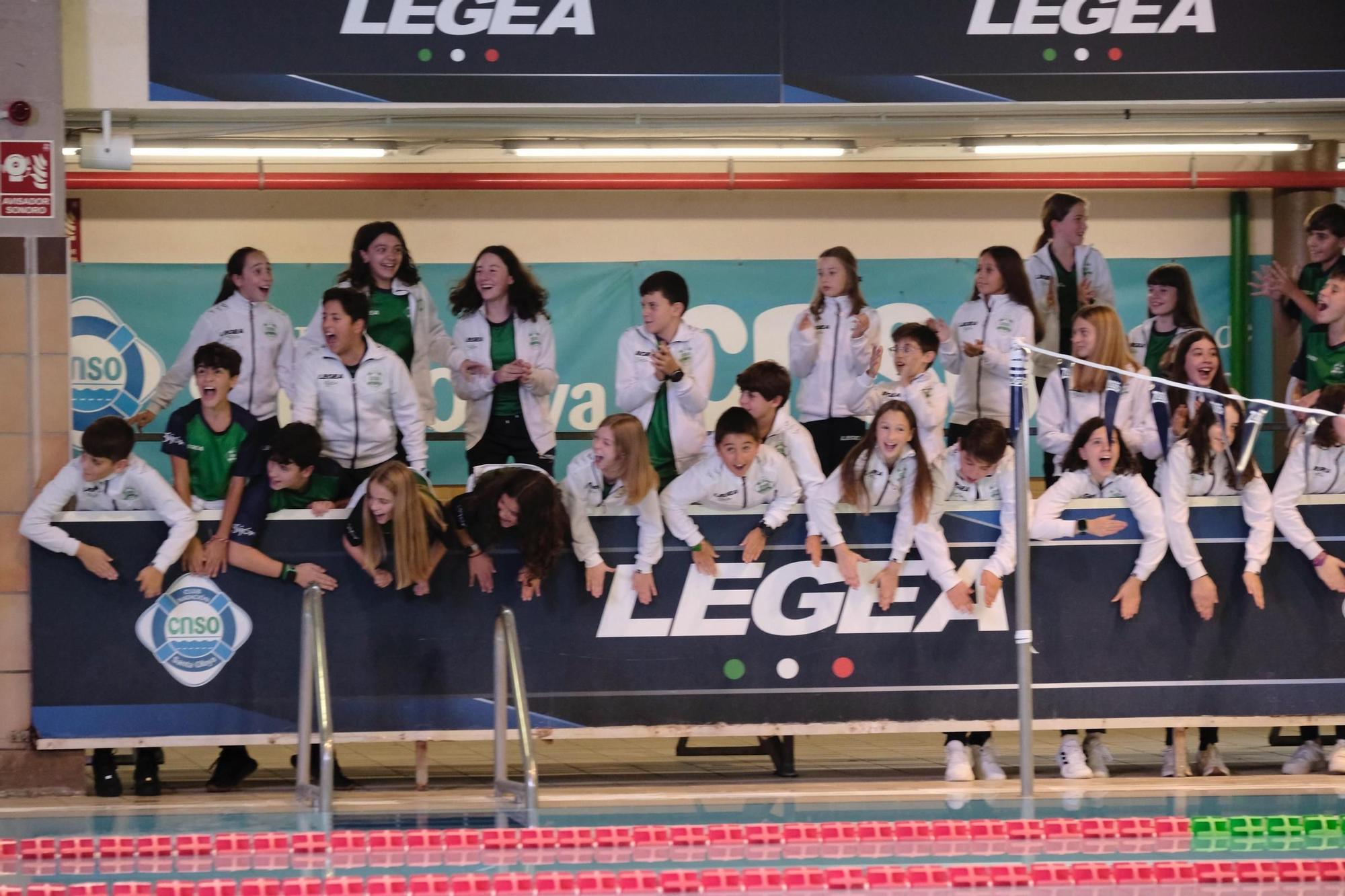 La presentación de la sección de natación del Santa Olaya, en imágenes