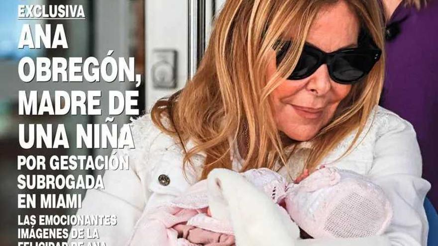 Ana Obregón, mare d&#039;una nena als 68 anys per gestació subrogada