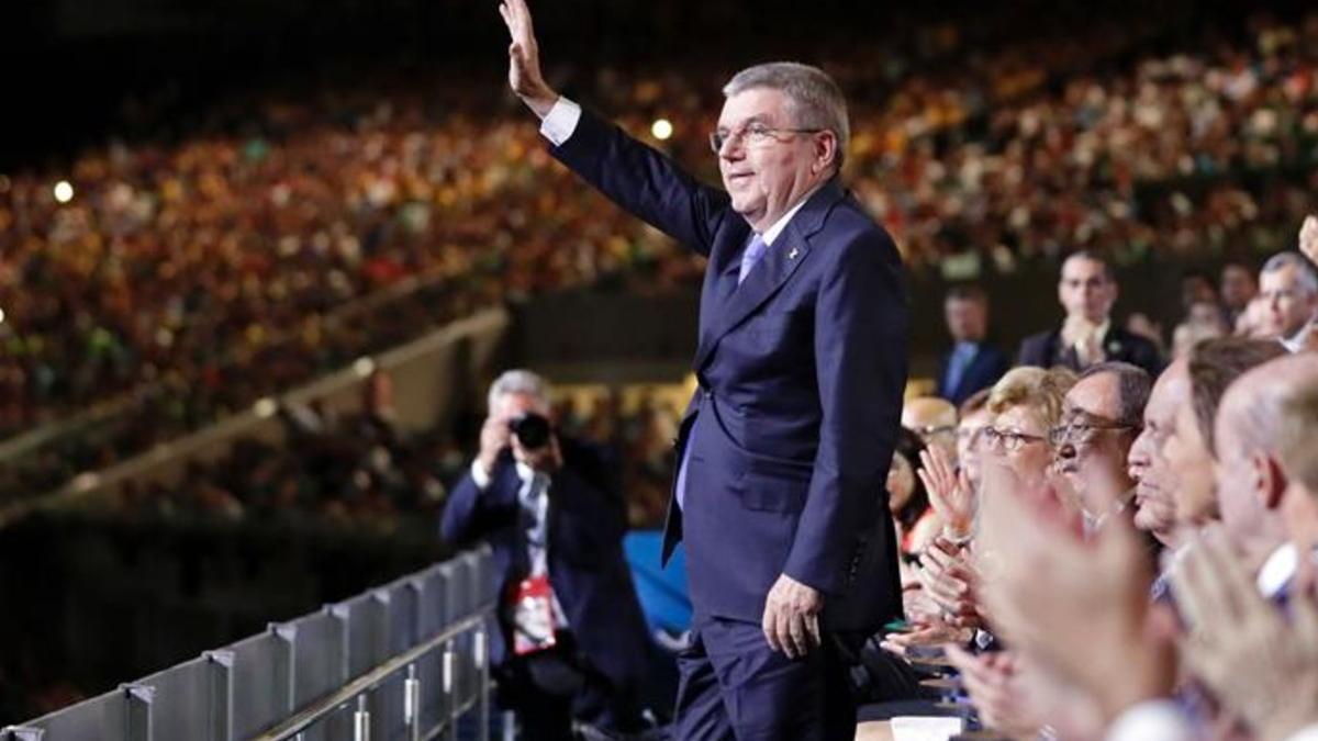 Thomas Bach, presidente del CIO