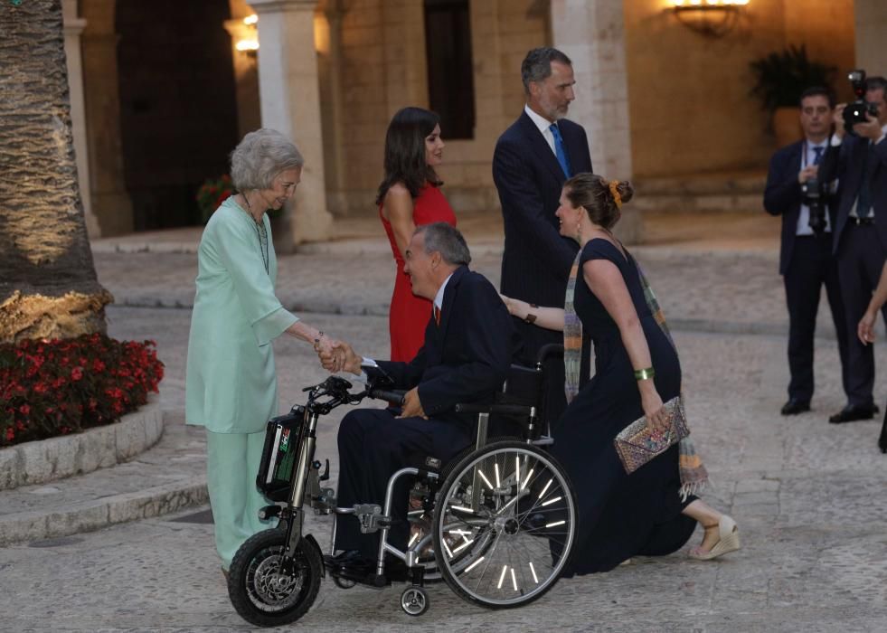 Aires nuevos y juventud  en la recepción de los Reyes