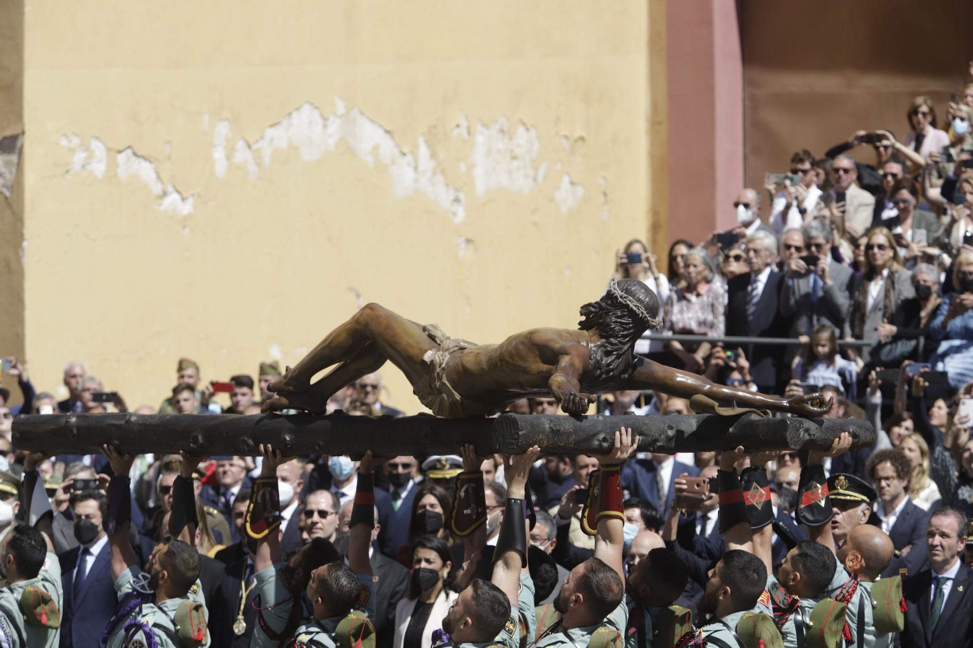 Las imágenes del traslado de la Legión del Cristo de la Buena Muerte de Mena