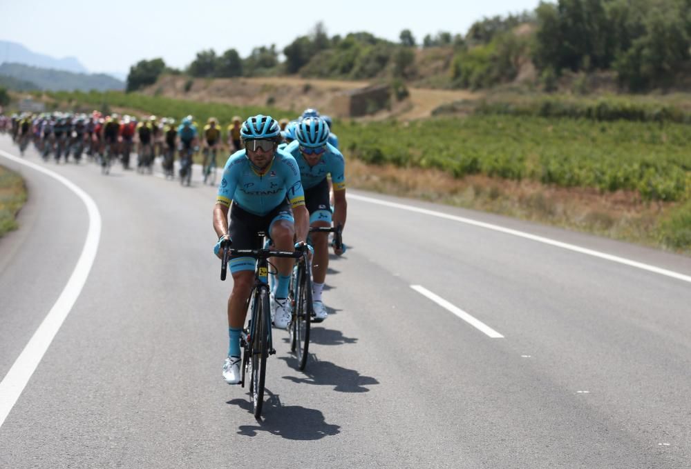 Las imágenes de la octava etapa de la Vuelta a España.