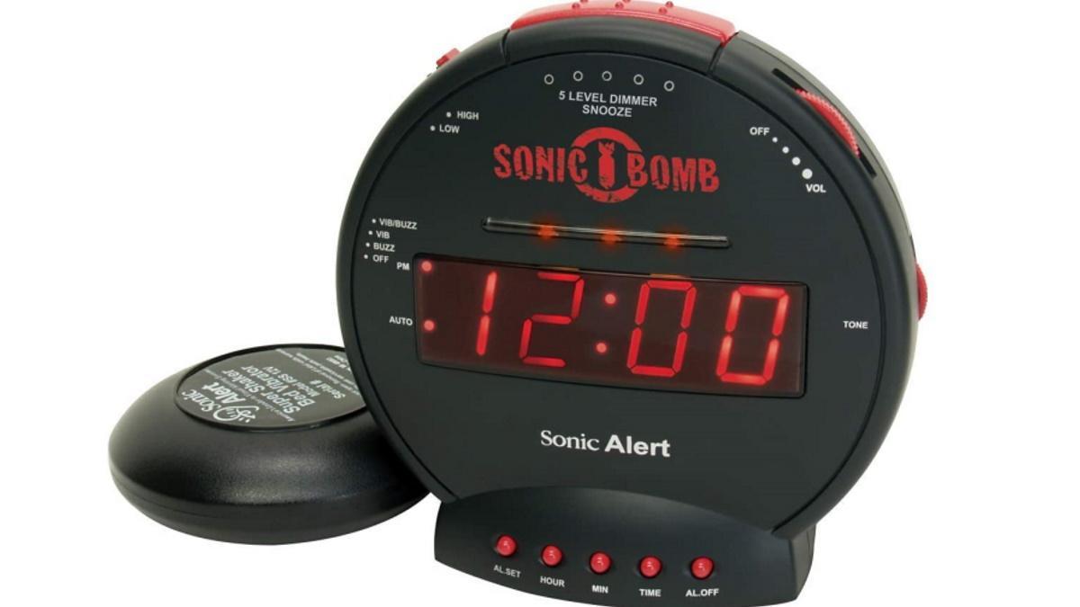 Geemarc Sonic Bomb-Despertador con vibración.