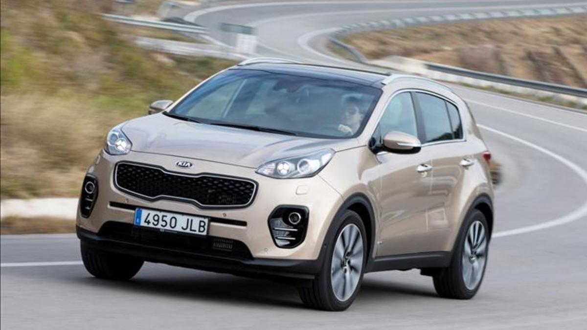 El nuevo Kia Sportage, en acción