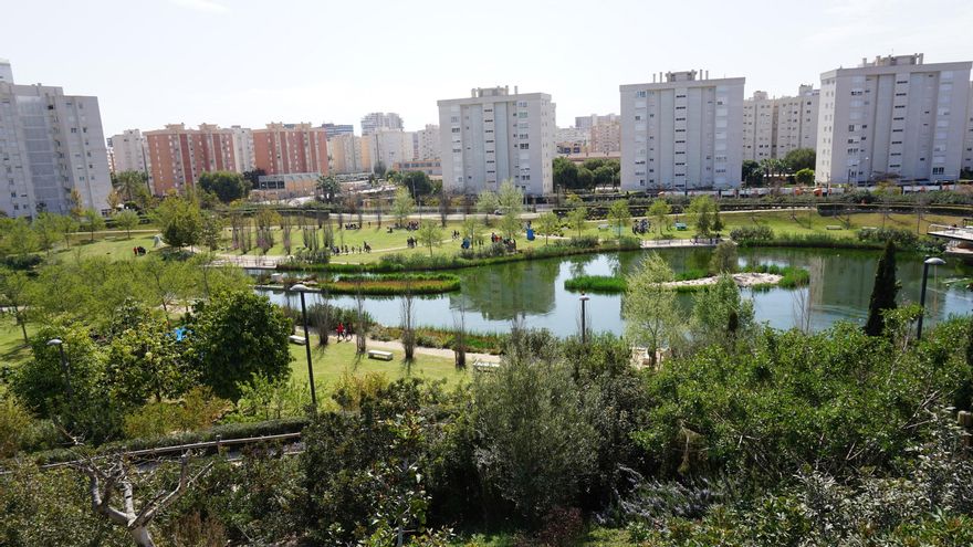 Foto la Marjal 2019. Ejemplo de Infraestructura sostenible.