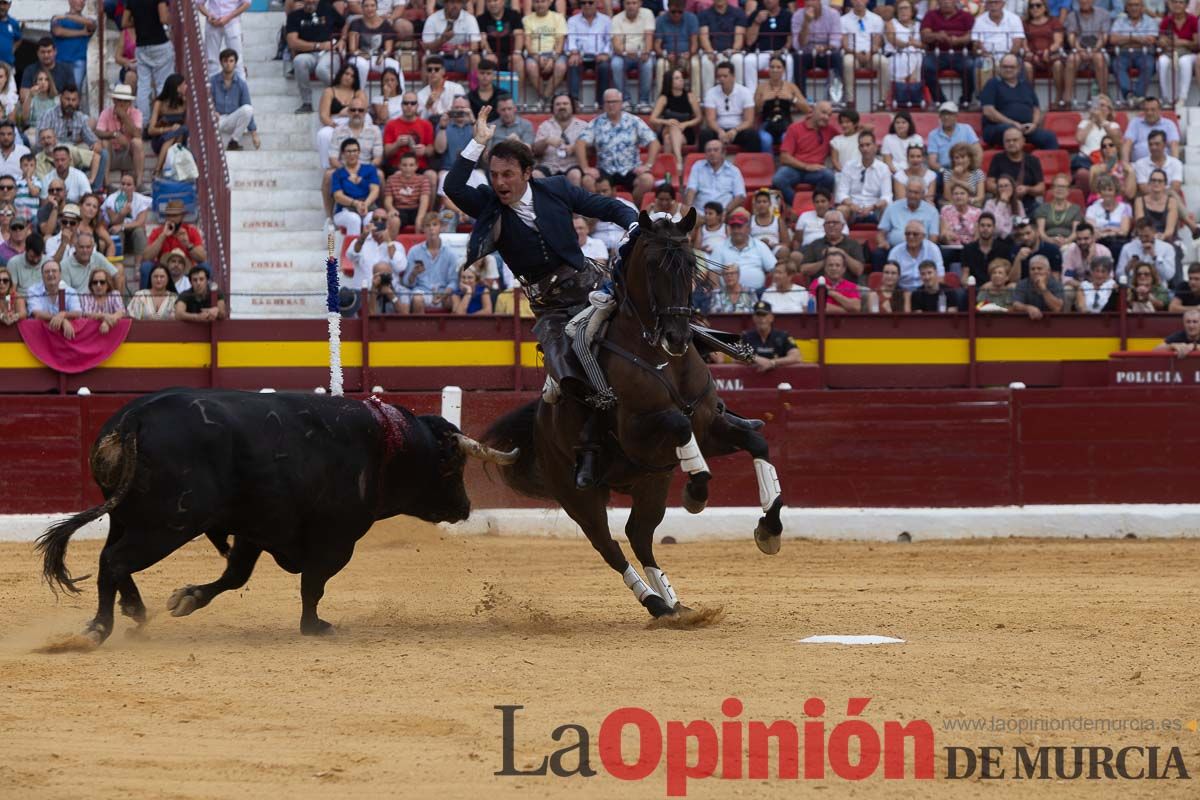 Corrida de Rejones en la Feria Taurina de Murcia (Andy Cartagena, Diego Ventura, Lea Vicens)