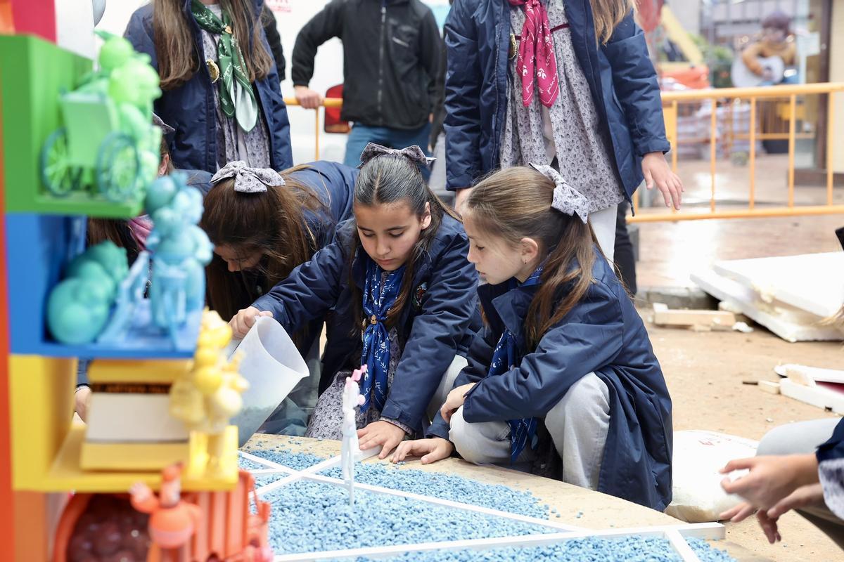 La falla infantil municipal llega a la plaza